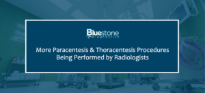more paracentesis & thoracentesis procedures being performed by radiologists